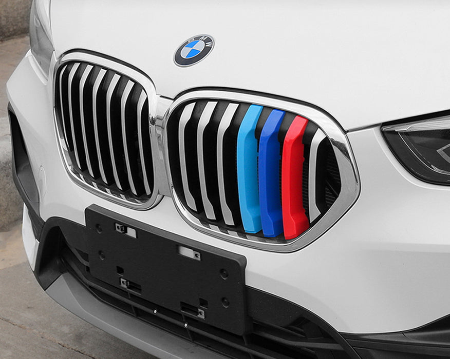 ///M-Colored Grille Insert Trims For 2020-up BMW F48 X1 LCI Model Kidney Grills