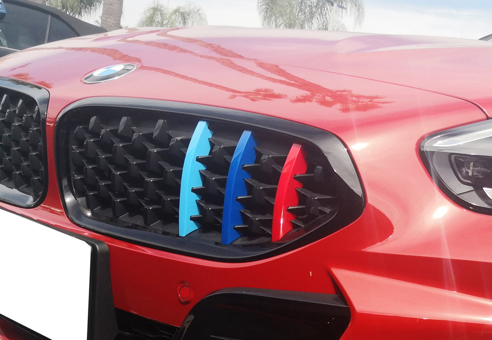 ///M-Colored Grille Insert Trims For 2019-up BMW G29 Z4 3D Mesh Kidney Grills