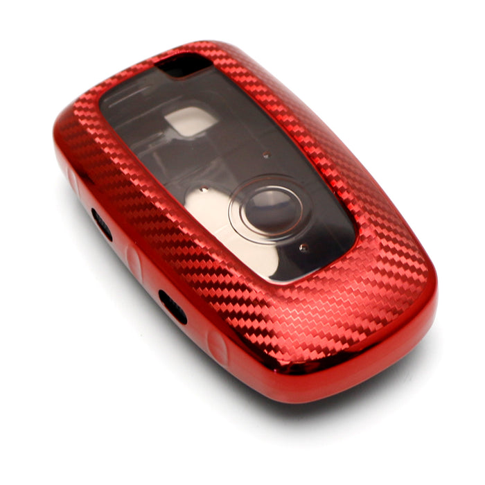 Red TPU Key Fob Case Cover For 18-up Ford Mustang F150 F250 Explorer Expedition