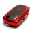 Red TPU Key Fob Case Cover For 18-up Ford Mustang F150 F250 Explorer Expedition