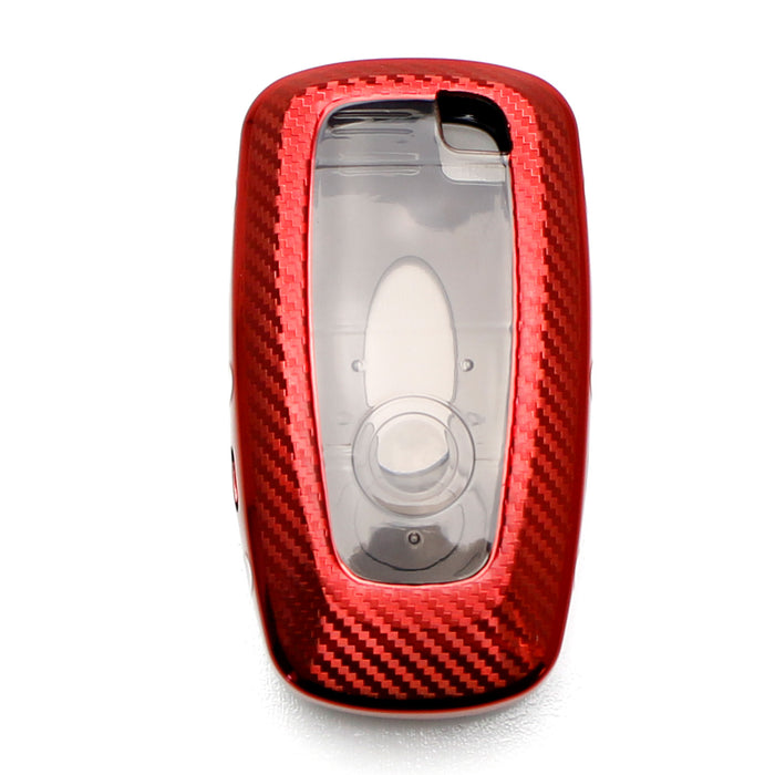 Red TPU Key Fob Case Cover For 18-up Ford Mustang F150 F250 Explorer Expedition