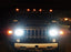 Smoked Lens Amber/Red Full LED Cab Roof Clearance Lights For 03-09 Hummer H2 SUT