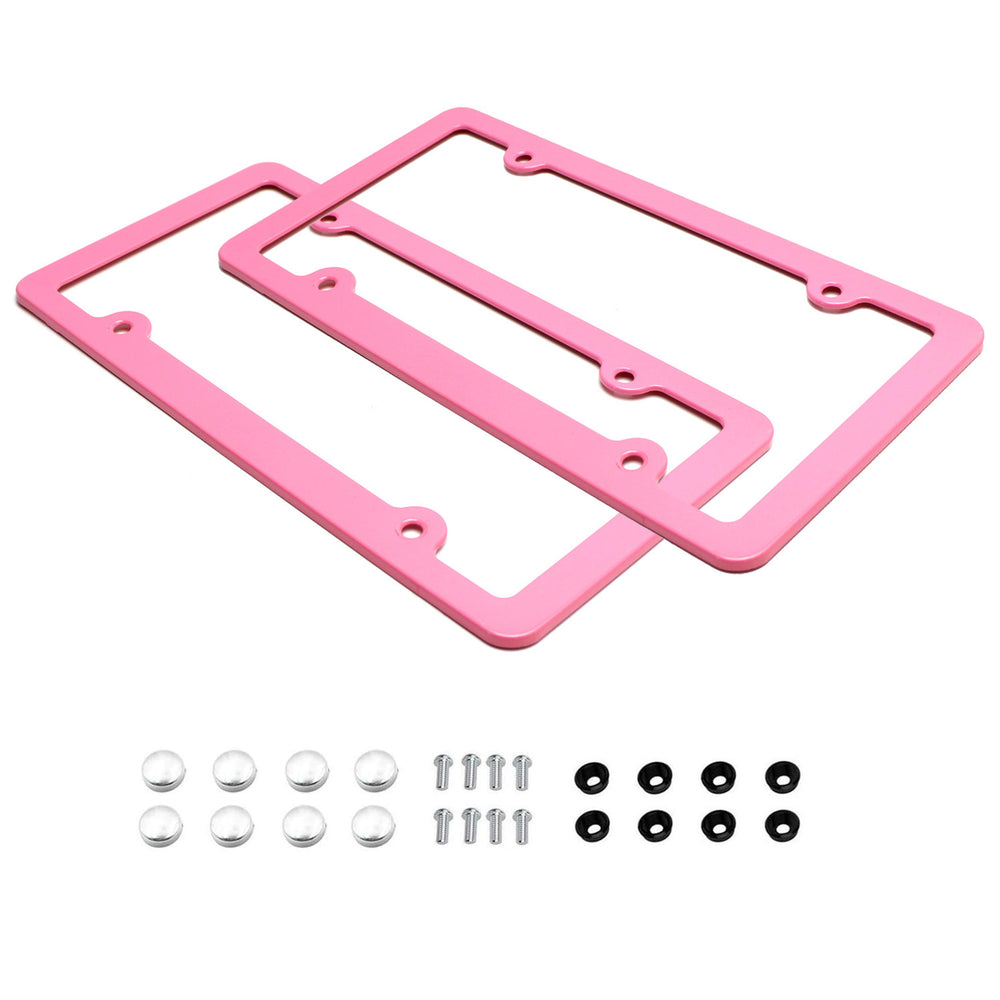 Pink License Plate Frame