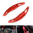 Red Steering Wheel Paddle Shifter Extension Covers For Porsche Cayenne Macan 911