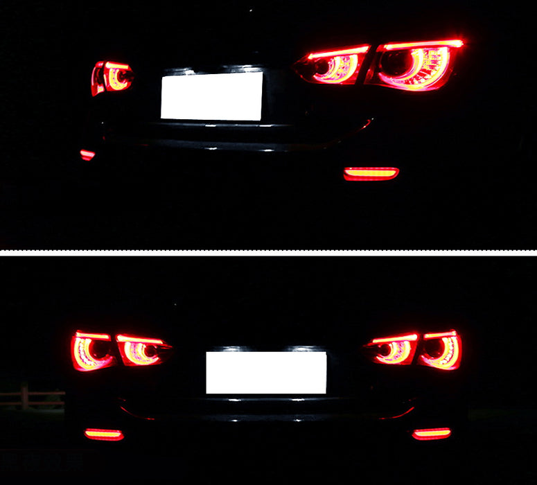 Smoked Lens 60-SMD LED Bumper Reflector Marker Lights For Infiniti Q50 QX Nissan