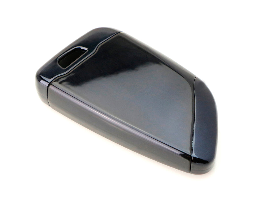 Black TPU Key Fob Cover w/ Button Cover Panel For BMW X1 X4 X5 X6 X7 5 7 Series