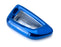 Blue TPU Key Fob Cover w/ Button Cover Panel For BMW X1 X4 X5 X6 X7 5 7 Series