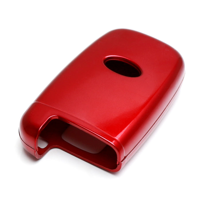 Exact Fit Glossy Red Remote Smart Key Key Shell Holder Cover For Hyundai or Kia