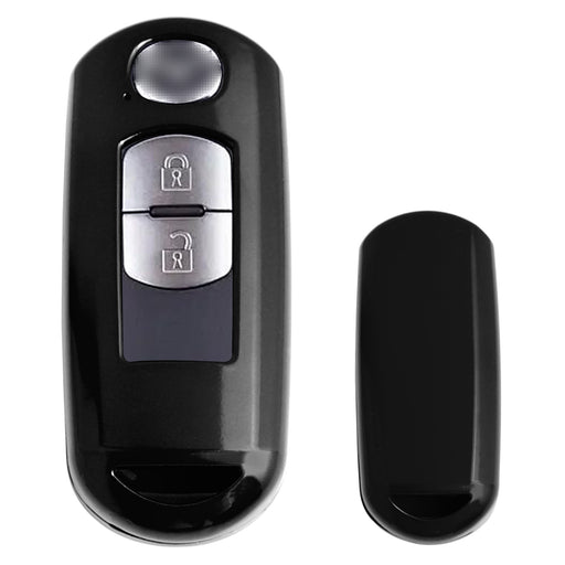 Exact Fit Glossy Black Remote Smart Key Fob Shell Cover For Mazda 3 6 CX-7 MX-5