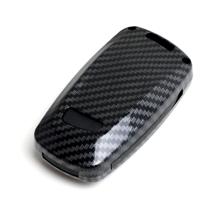 Carbon Fiber Smart Key Fob Shell w/ Skin For BMW 1 2 3 4 5 6 7 Series X1 X3 X4