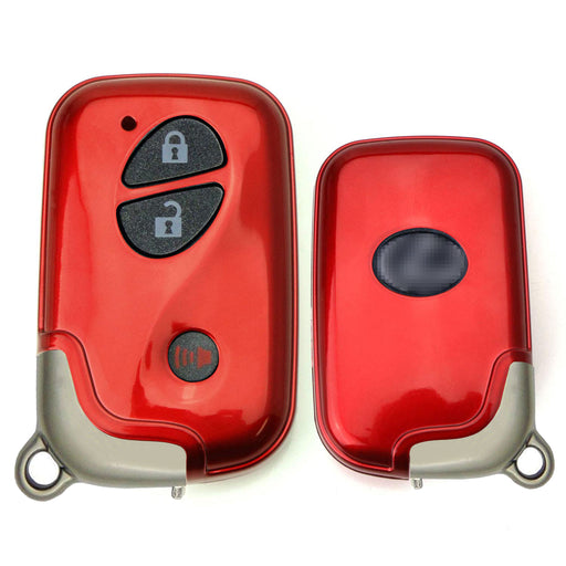 Glossy Red Exact Fit Key Fob Shell Cover For Lexus IS ES GS LS CT LX GX RX, etc