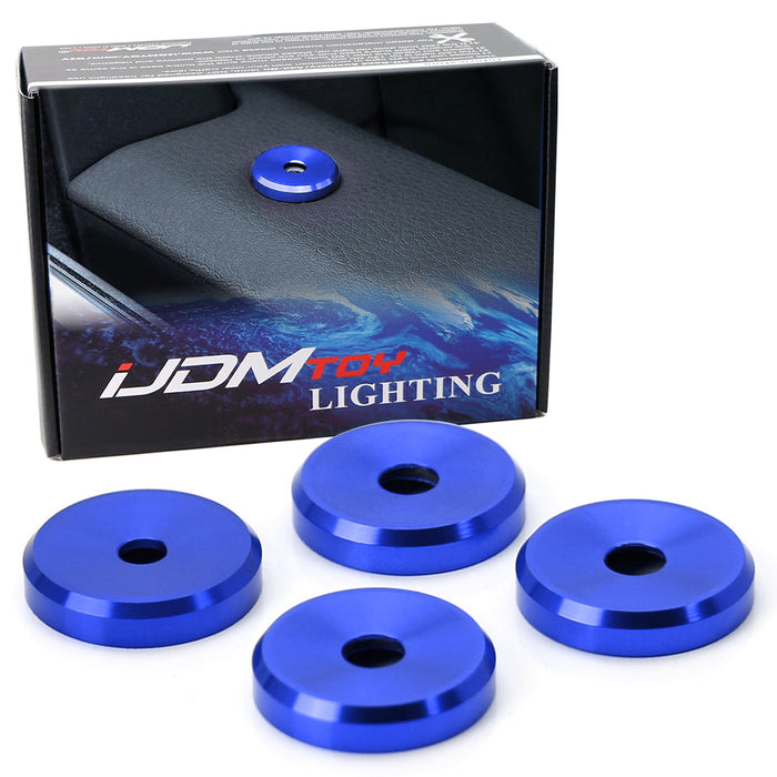 Blue Decorative Door Lock Secure Indicator Light Caps For Cayenne Panamera Macan