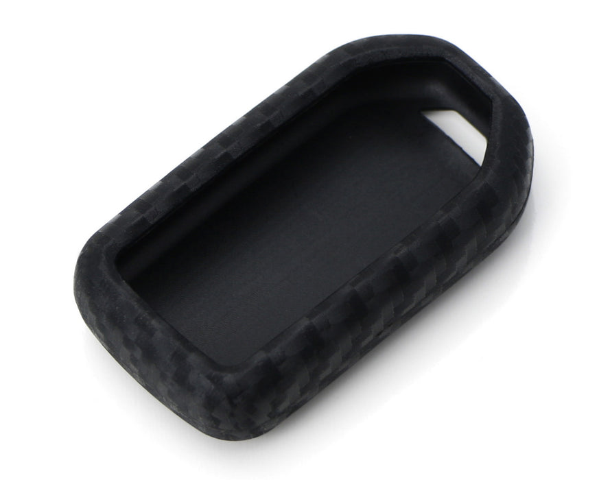 Carbon Fiber Soft Silicone Key Fob Cover For Acura ILX TL RDX ZDX 3/4 Buttons