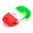 Italy Flag Design Silicone Key Fob Case For Alfa Romeo Giulia Stelvio Smart Key