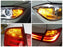 Amber Error Free 7507 LED Bulbs For BMW 1 2 3 4 Series X3 X5 Turn Signal Lights