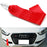 Racing Style Tow Hook Mount Red Towing Strap For 08-up Audi A4 A5 A6 A7 S4 RS4..