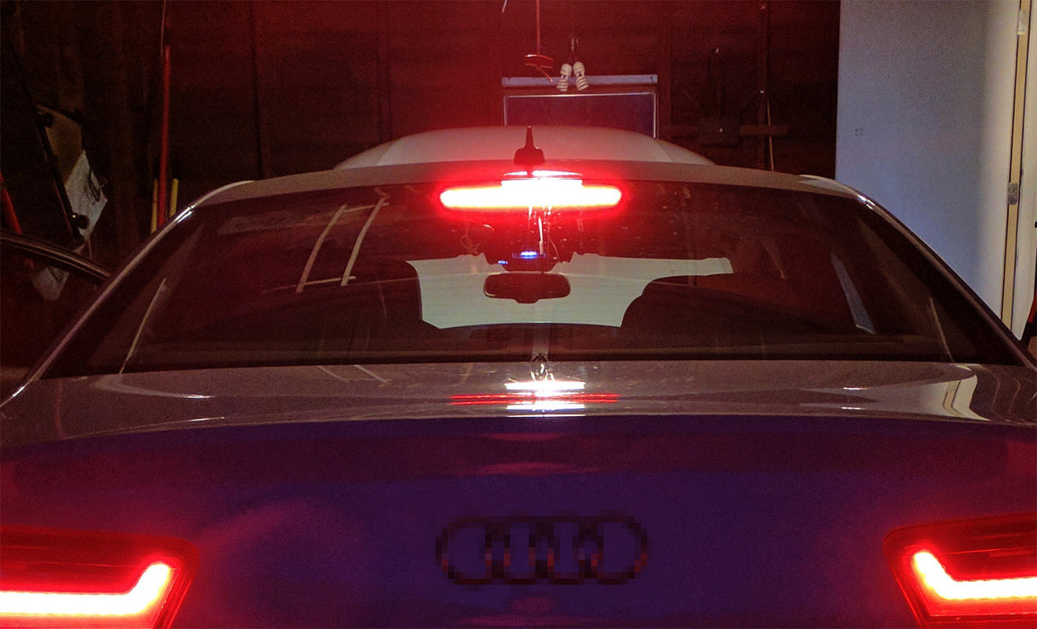 LED Rear Windshield High Mount Third Brake Light Bar For 09-16 Audi A4 S4 Sedan