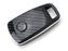 Black "Carbon Fiber" Pattern Key Fob Shell For 17-up Audi A4 A5 Q7, 16-up TT