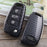 Carbon Fiber Pattern Key Fob Shell For Audi A3 S3 A4 S4 A6 Q5 Q7 TT R8 Flip Blade Key