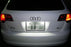 Xenon White Error Free LED License Plate Lights Lamps For Audi A3 A4 A6 S6 A8 Q7