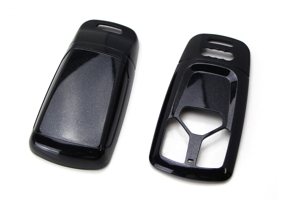 Glossy Black Key Fob Shell Cover For 2017-up Audi A4 A5 Q7, 2016-up TT Smart Key