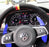 Blue CNC Steering Wheel Paddle Shifter Extension Cover For 15-up VW MK7 GTI/Golf