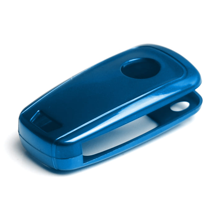 Exact Fit Glossy Blue Smart Key Fob Shell Cover For Chevrolet GMC 3 4 5 Buttons