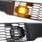 Amber 48W CREE LED Flush Mount Pod Lights w/ Behind Grille Brackets, Wiring Kit