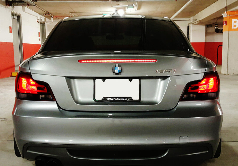 Red Lens Full LED Trunk Lid Third Brake Light Bar For 08-13 BMW E82 E88 1 Series