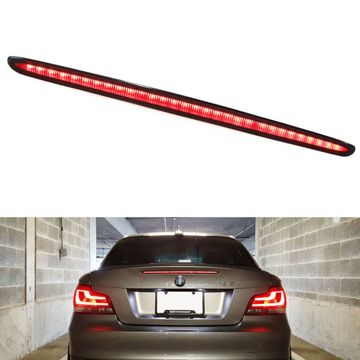 Smoked Lens LED Trunk Lid Third Brake Light Bar For 08-13 BMW E82 E88 1 Series