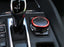 Red Aluminum Ring For BMW Fxx Center Console iDrive Multimedia Controller Knob