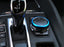 Blue Aluminum Ring For BMW Fxx Center Console iDrive Multimedia Controller Knob