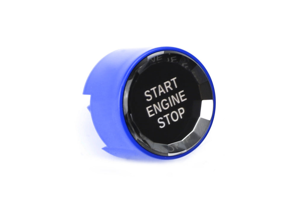 Blue Trim Crystal Engine Push Start/Stop Button For 14-up BMW F/G Chassis Model