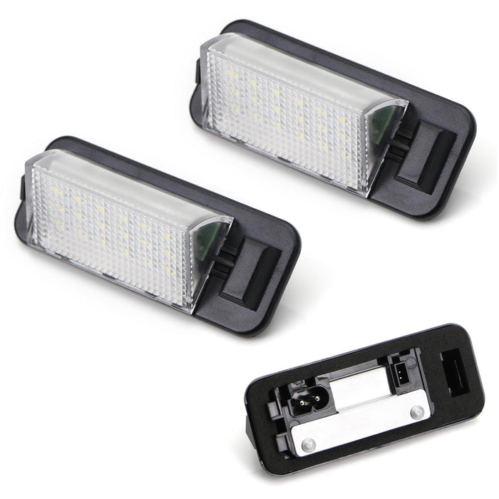 White 18-SMD White LED License Plate Lights For 92-98 BMW E36 3 Series 318i 328i