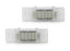 White LED Step Courtesy Lights For BMW E39 5 Series E53 X5, Replace OEM Footwell