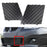 Front Bumper Lower Grille Mesh Covers For 2004-2010 BMW E60 E61 5 Series M-Sport