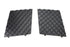 Front Bumper Lower Grille Mesh Covers For 2004-2010 BMW E60 E61 5 Series M-Sport