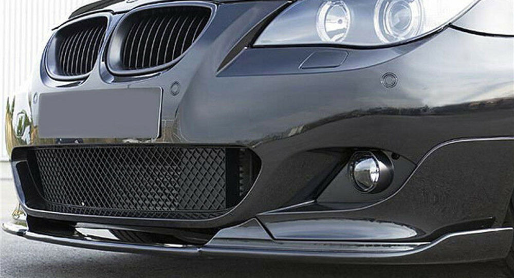 Front Bumper Lower Grille Mesh Covers For 2004-2010 BMW E60 E61 5 Series M-Sport