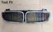 ///M-Colored Grille Insert Trims For 06-08 BMW E65/E66 7 Series w/14-Beam Grill