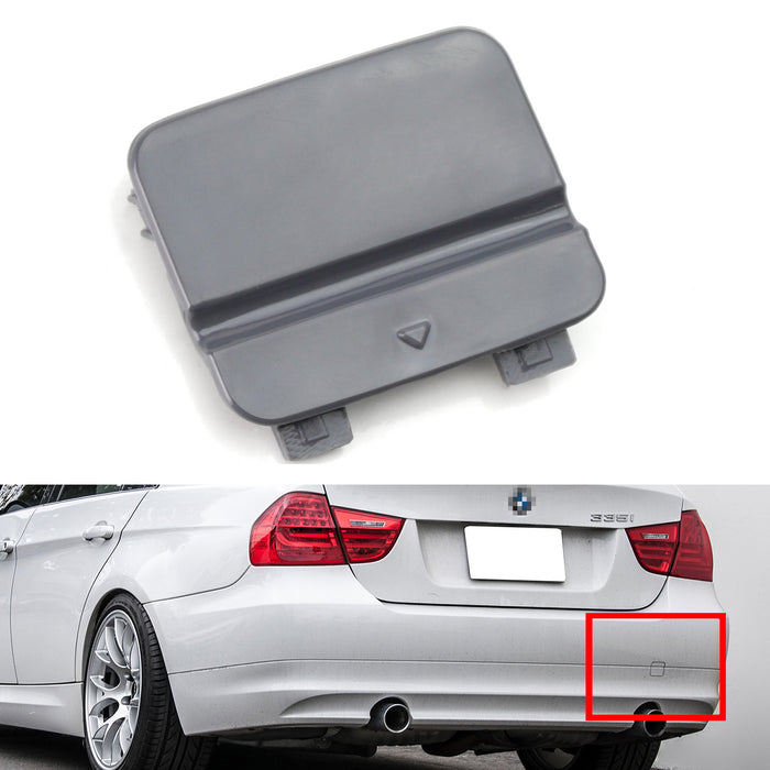 Rear Bumper Tow Hook Cap Cover For 09-12 BMW LCI Model 3 Series 328i 335i Sedan