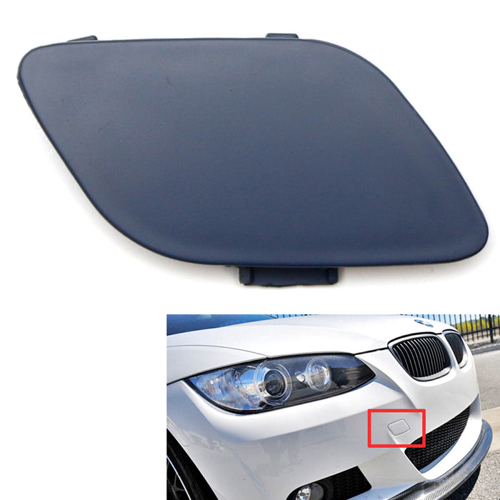 Front Bumper Tow Hook Cap Cover For 2007-10 Pre-LCI BMW E92 320i 328i 335i Coupe