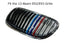 ///M-Color Grille Insert Trims For 11-13 BMW E92/E93 3 Series Coupe w/ 13-Beams