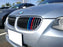 ///M-Color Grille Insert Trims For 11-13 BMW E92/E93 3 Series Coupe w/ 13-Beams