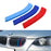 ///M-Color Grille Insert Trims For 07-10 BMW E92/E93 3 Series Coupe w/ 14-Beams