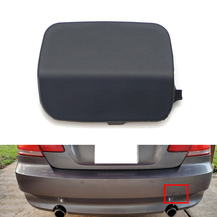 Rear Bumper Tow Hook Cap Cover For 2007-10 Pre-LCI BMW E90 E92 3 Series 2-Door