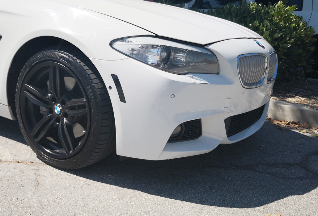 Smoked Lens Front Bumper Wheel Arch Side Markers For 11-16 BMW F10/F11 5 Series