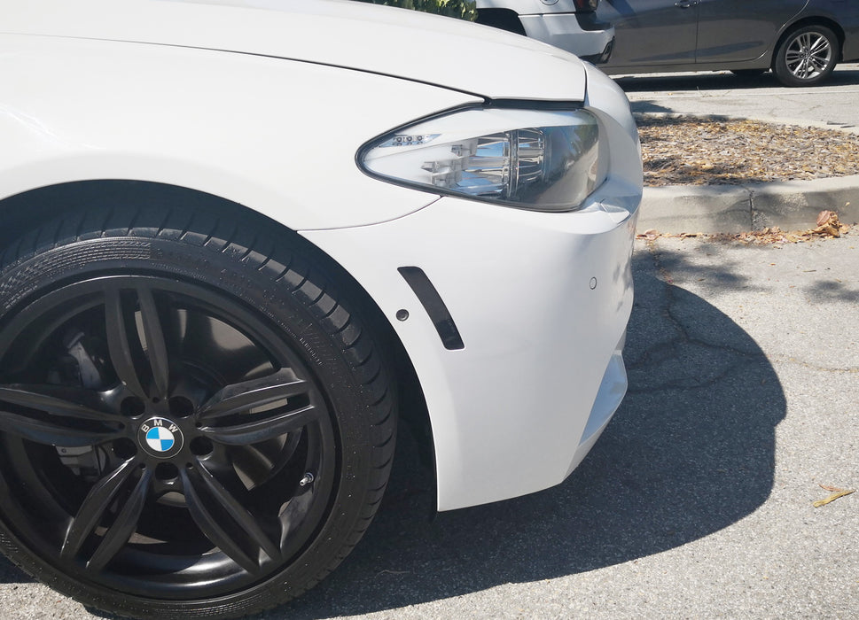 Smoked Lens Front Bumper Wheel Arch Side Markers For 11-16 BMW F10/F11 5 Series