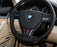 Gloss Black Real Carbon Fiber Steering Wheel Lower Trim For 2011-2016 BMW F10 5