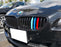 ///M-Color Grille Insert Trims For 18+ BMW G32 6 Series w/9 Standard Grill Beams