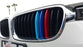 ///M-Color Grille Insert Trims For 14-20 BMW 2 Series w/ 11-Beam Standard Grill